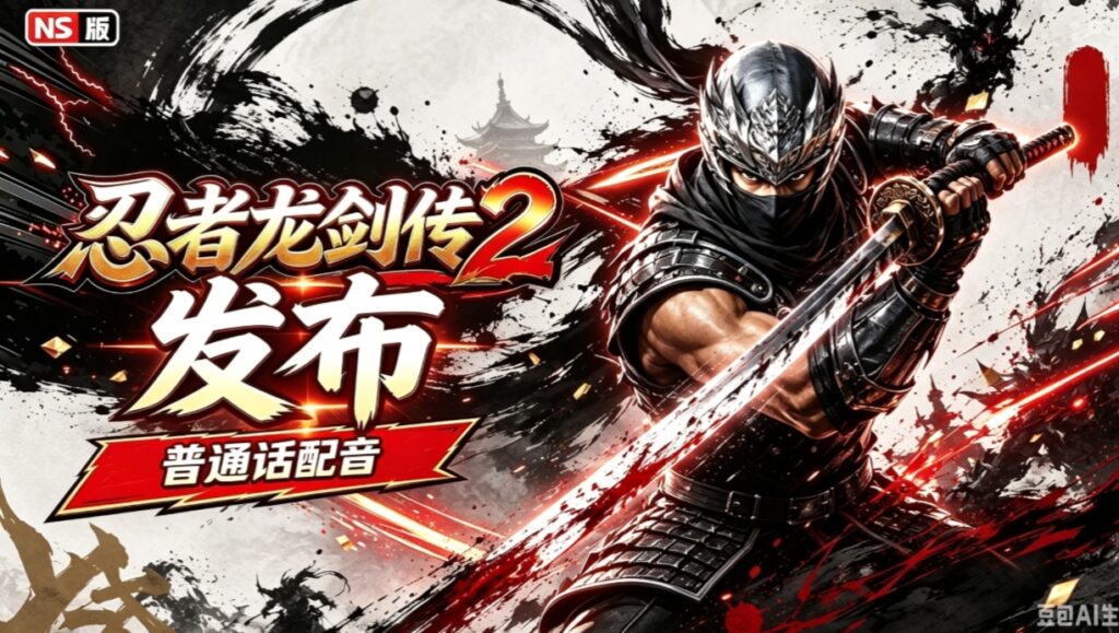[XCI] switch【忍者龙剑坛2国语配音版】百度+夸克